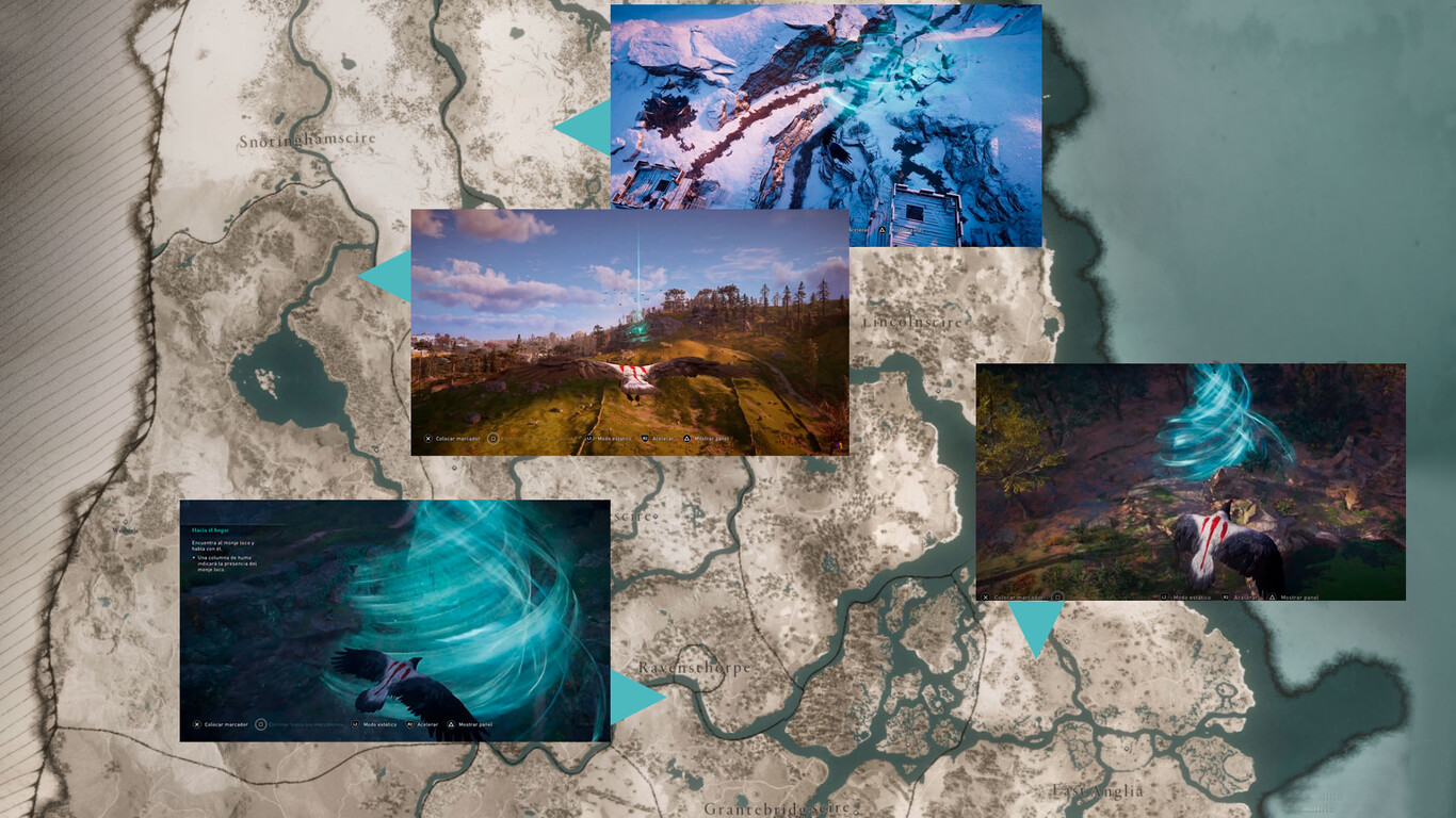 Assassin's Creed Valhalla dónde encontrar todas las Tumbas de los