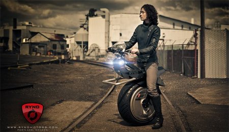 Ryno Motors, un nuevo monociclo eléctrico