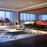 En este complejo de apartamentos de lujo de Melbourne... ¡podrás aparcar tu coche dentro de casa!