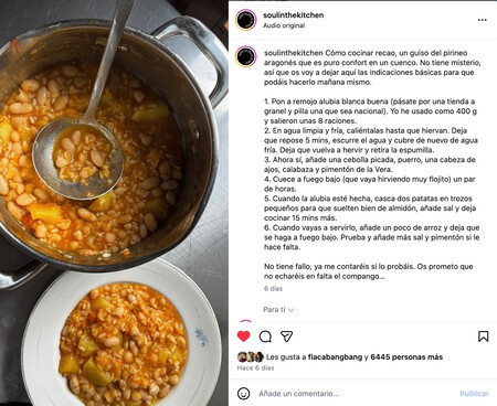 Recao Aragones Receta