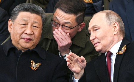 Xi Jinping And Vladimir Putin At The Parade Marking The 80th Anniversary Of The Great Victory At Great Patriotic War 2025