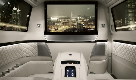Mercedes-Benz Viano Vision Diamond Concept, a todo trapo