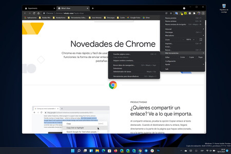 Cómo activar el nuevo diseño de Chrome: esquinas redondeadas para integrarse mejor en Windows 11