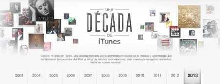 Diez años de iTunes, la tienda digital de música y mucho más