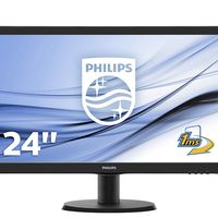 Monitor Philips de 23,6 pulgadas, con resolución FullHD y altavoces incorporados, por 119 euros