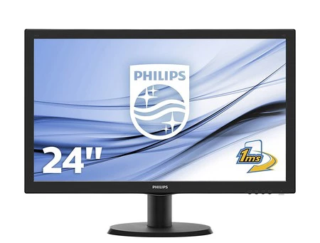Monitor Philips de 23,6 pulgadas, con resolución FullHD y altavoces incorporados, por 119 euros
