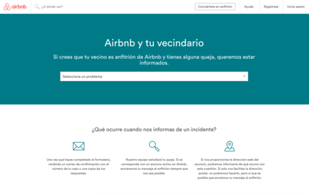 Airbnb ya permite a tus vecinos quejarse de tus inquilinos