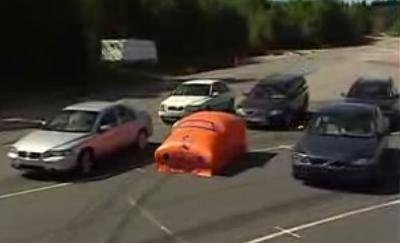 Sistema de Volvo de frenado automático
