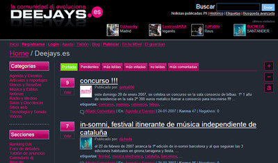 Deejays 2.0, comunidad de djs
