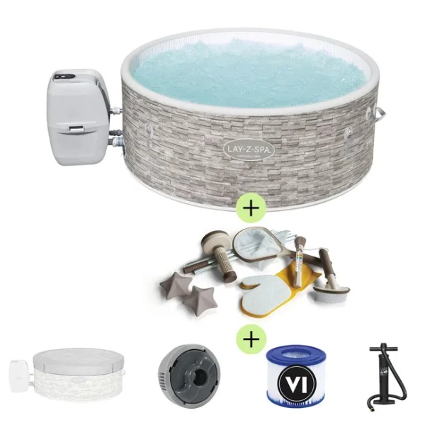 Spa de exterior hinchable