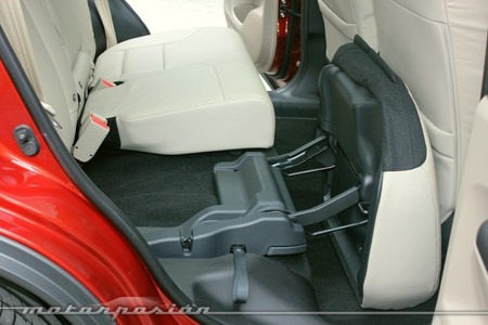 Honda CR-V, plegado de asientos