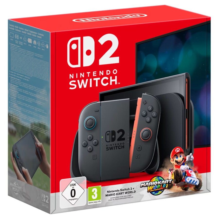 Nintendo Switch 2 + Mario Kart World (versión Hong Kong)