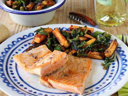 Salmon Kale