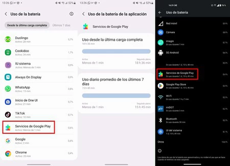 2 台の異なる携帯電話での Google Play サービスの利用