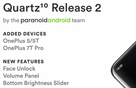 Paranoid Android basado en Android 10 añade soporte para OnePlus 5, 5T, y 7T Pro, con nuevas funciones