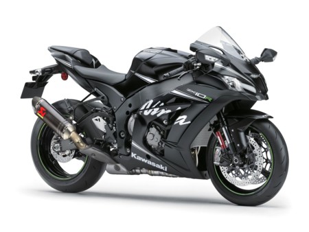 Oscura y siniestra. Conoce con este vídeo los detalles de la Kawasaki ZX-10R Winter Edition