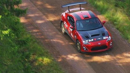 El Toyota GT86 4x4 se puso en acción en el mítico tramo de Ouninpohja
