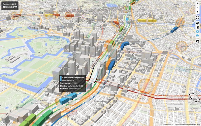 Mapa Metro Tokio 3d Tiempo Real