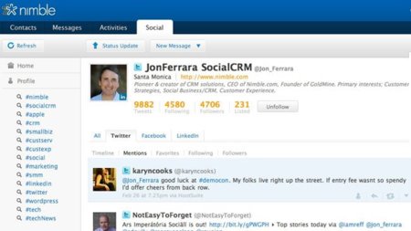 Nimble pretende convertirse en la cara más social del CRM