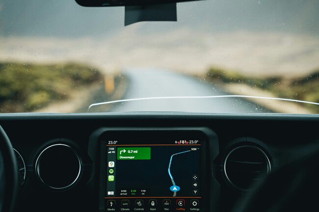 Salpicadero Coche Con Carplay