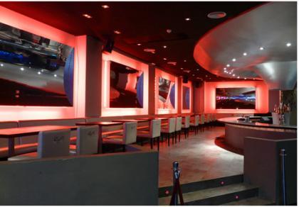 BroadBar, un restaurante con plató de televisión interactivo