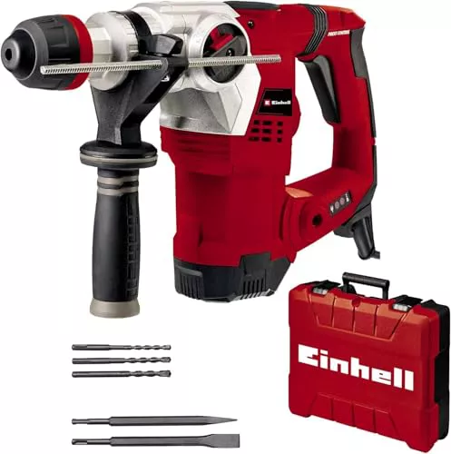 Einhell Martillo perforador TE-RH 32 4F Kit | 1250 W | 5 años | SDS-Plus