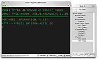 OSXII: Emulador de Apple //e para Mac OS X