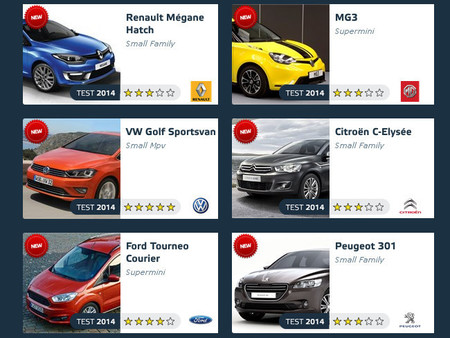Las 5 estrellas EuroNCAP, cada vez más difíciles: de 6 modelos sólo las sacó el Golf SV