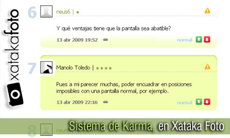 Sistema de Karma en Xataka Foto, conócelo