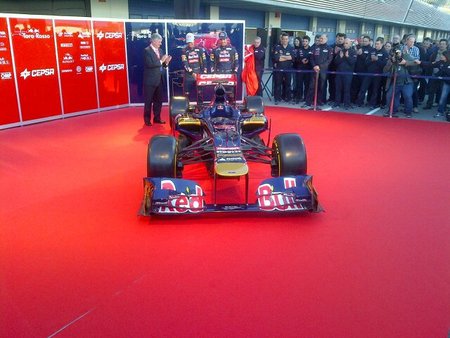 Presentación del Toro Rosso STR7