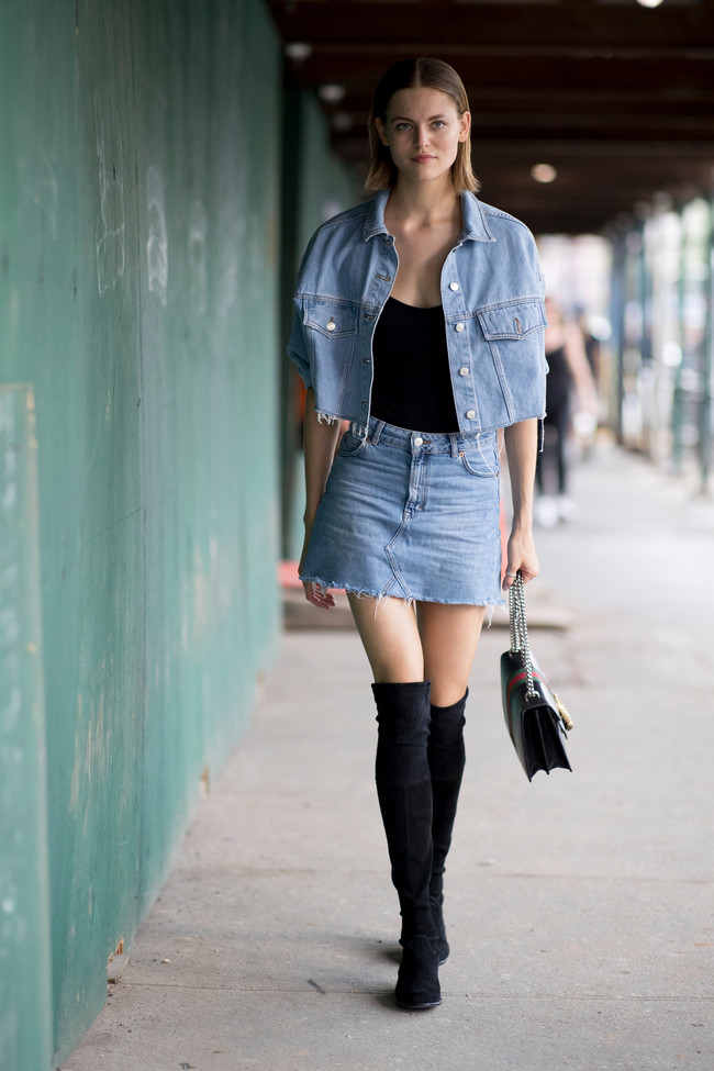 street style nyfw negro
