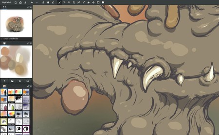 Llega la versión 2.0 de MyPaint, un software open source multiplataforma para dibujar con tableta digitalizadora