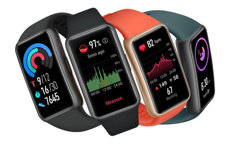 Huawei Band 6: una pulsera de actividad con gran pantalla, barata y SpO2 continuo
