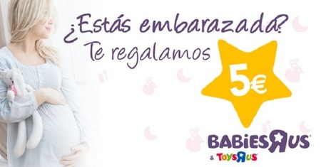 Si estás embarazada, Toy R US te regala 5 euros