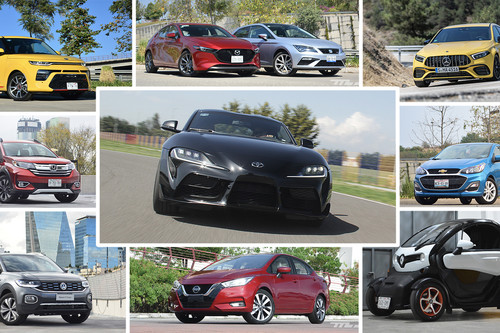 ¡Adiós, 2019! Estos fueron los 96 autos que probamos durante el año