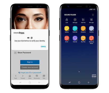 Samsung Pass Carpeta Segura