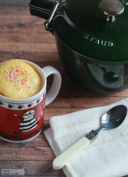 Mug Cake De Yogur Bebes Mas