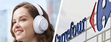 Este año no tienes que esperar a Papá Noel, Carrefour rebaja a precio de liquidación los auriculares inalámbricos Soundcore Space Q45 