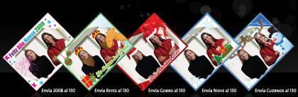 Movistar personaliza nuestras fotos con motivos navideños