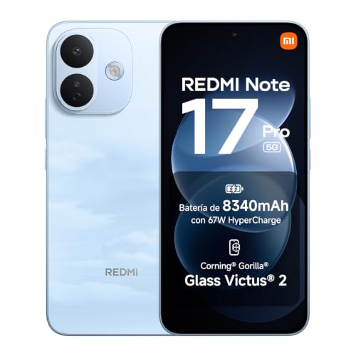 REDMI Note 17 Pro 5G, 12+256GB, Azul Celeste, 8340mAh