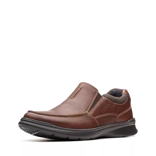 Clarks Hombre Cotrell Free Mocasines, Marrón (Tobacco Leather), 41 EU