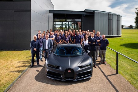 Bugatti está de celebración, fabrica el Chiron número 200