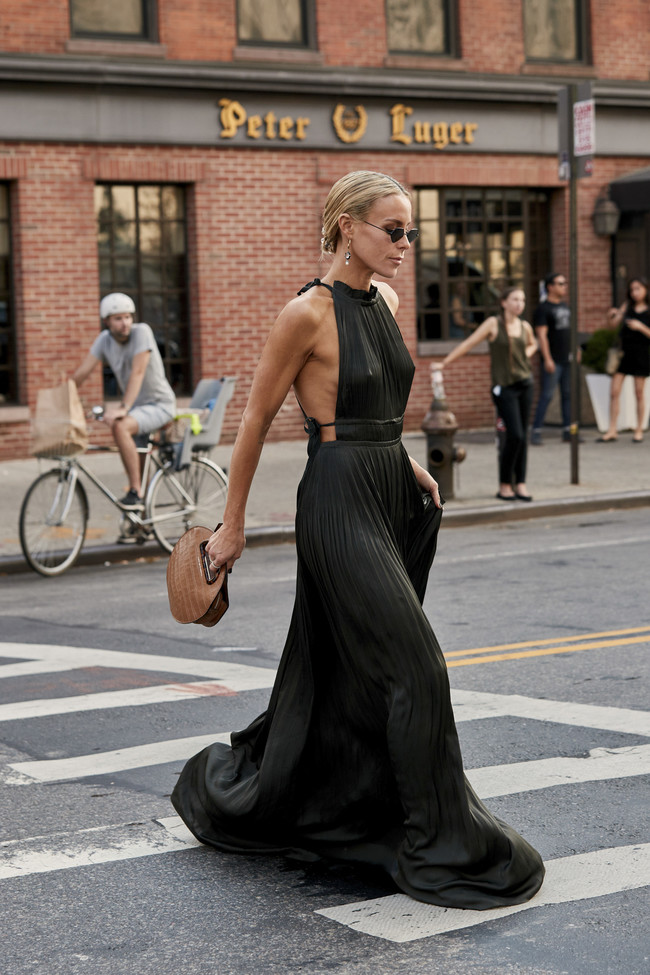 street style nyfw negro