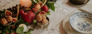 Esta es la vajilla de abuela de Maisons du Monde que parece cerámica de Talavera. Ideal para cualquier cena de navidad 