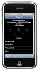 Roami, controlando iTunes con el iPhone