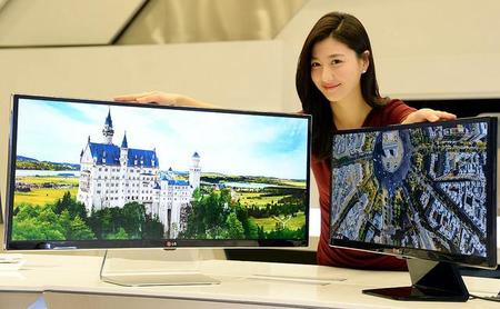 Los nuevos monitores LG ultrapanorámicos y 4K llegarán en Enero