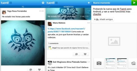 Tuenti Social Messenger se actualiza en Android