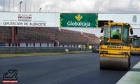 El nuevo firme del Circuito de Albacete ya está casi a punto