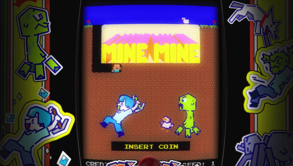 Un grupo de fans imagina cómo sería un demake de Minecraft para NES con un maravilloso homenaje al Dig Dug de Namco Un grupo de fans imagina cómo sería un demake de Minecraft para NES con un maravilloso homenaje al Dig Dug de Namco