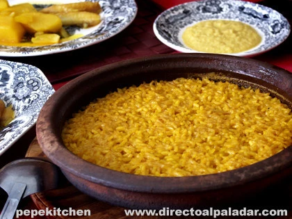 Rossejat de arroz. Receta